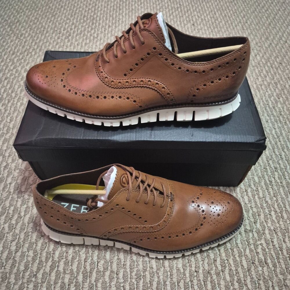Cole Haan Men's ZERØGRAND Wingtip Oxford Style C14493 11.5M